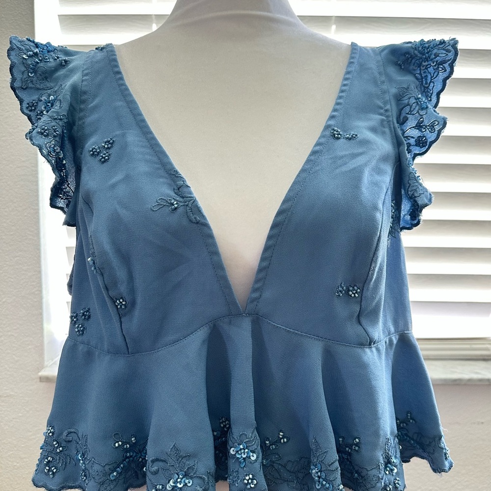 Free People Hard To Handle Brami Top